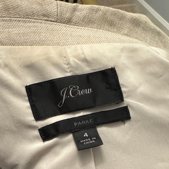 J. Crew Classic Beige Blazer - Picture 6 of 7